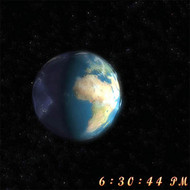 Free 3D Earth Screensaver screenshot